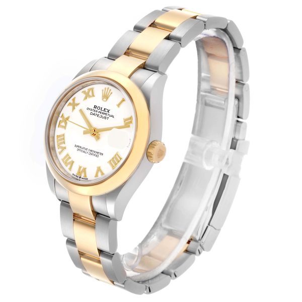 【Super Clone】RLX Datejust m278243-0001/0002 31mm White Dial Yellow Rolesor Oyster Watch