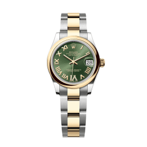 【Super Clone】RLX Datejust m278243-0015/0016 31mm Olive Green Dial Yellow Rolesor Oyster Watch