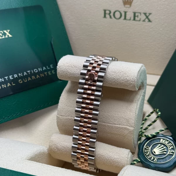 【Super Clone】RLX Datejust m278271-0005/0006 Rose 31mm Dial Oyster Bracelet Watch