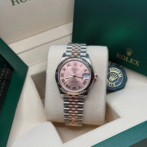 【Super Clone】RLX Datejust m278271-0005/0006 Rose 31mm Dial Oyster Bracelet Watch