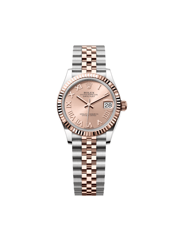 【Super Clone】RLX Datejust m278271-0005/0006 Rose 31mm Dial Oyster Bracelet Watch