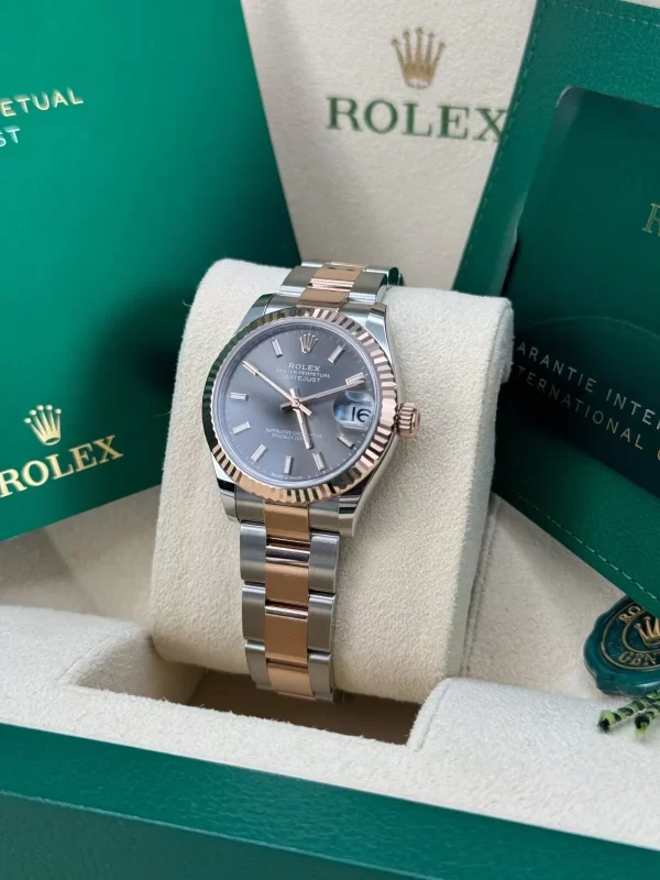 【Super Clone】RLX Datejust m278271-0017/0018 Slate 31mm Dial Oyster Bracelet Watch