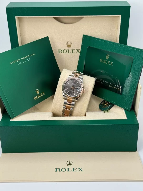 【Super Clone】RLX Datejust m278271-0017/0018 Slate 31mm Dial Oyster Bracelet Watch