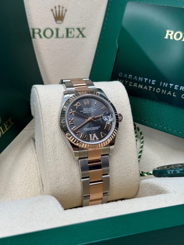 【Super Clone】RLX Datejust m278271-0029/0030 Slate 31mm Dial Oyster Bracelet Watch