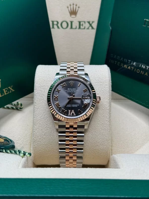 【Super Clone】RLX Datejust m278271-0029/0030 Slate 31mm Dial Oyster Bracelet Watch