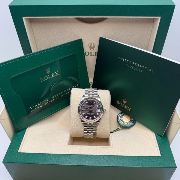 【Super Clone】RLX Datejust m278274-0007/0008 Dark Grey 31mm Dial Oyster Watch