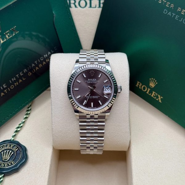 【Super Clone】RLX Datejust m278274-0015/0016 Dark Grey Dial 31mm Oyster Bracelet