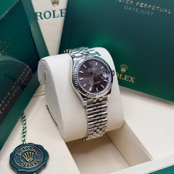【Super Clone】RLX Datejust m278274-0015/0016 Dark Grey Dial 31mm Oyster Bracelet
