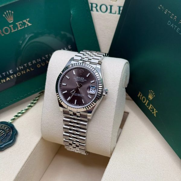 【Super Clone】RLX Datejust m278274-0015/0016 Dark Grey Dial 31mm Oyster Bracelet