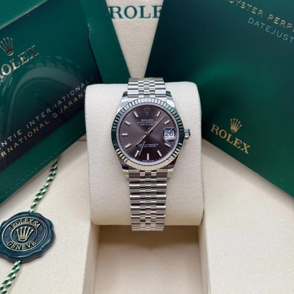 【Super Clone】RLX Datejust m278274-0015/0016 Dark Grey Dial 31mm Oyster Bracelet