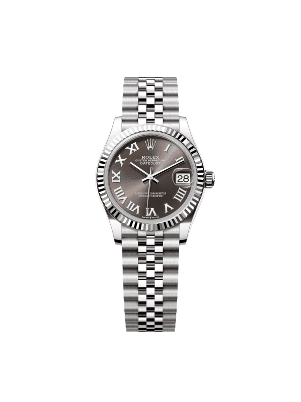 【Super Clone】RLX Datejust m278274-0021/0022 Dark Grey Roman 31mm Dial Oyster Watch