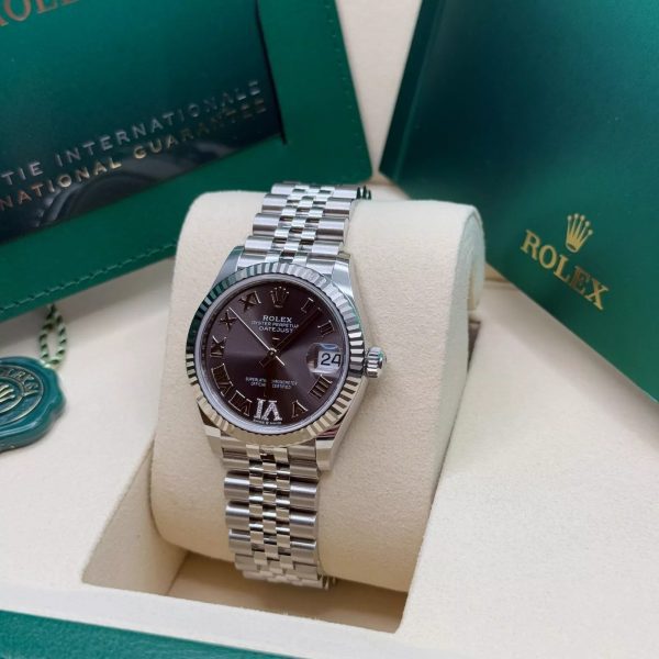【Super Clone】RLX Datejust m278274-0027/0028 Dark Grey 31mm Dial Oyster Watch