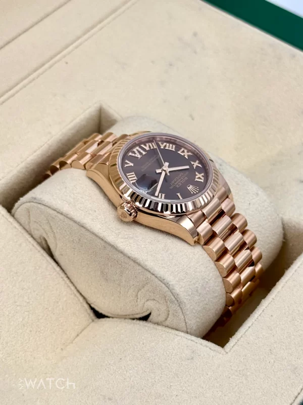 【Super Clone】RLX Datejust m278275-0025 Chocolate 31mm Dial
