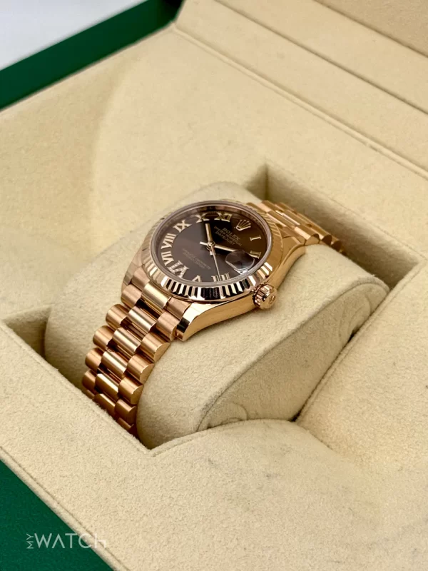 【Super Clone】RLX Datejust m278275-0025 Chocolate 31mm Dial