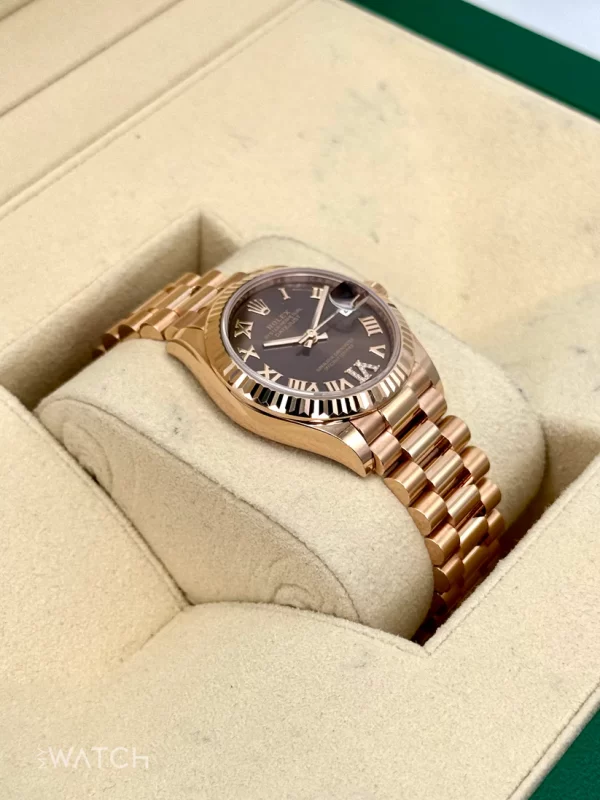 【Super Clone】RLX Datejust m278275-0025 Chocolate 31mm Dial
