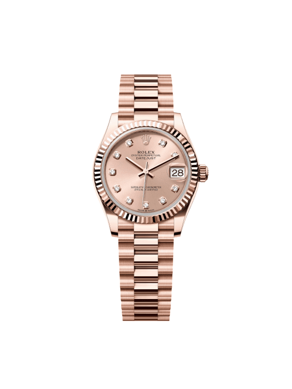 【Super Clone】RLX Datejust m278275-0031 Rosé Dial 31mm