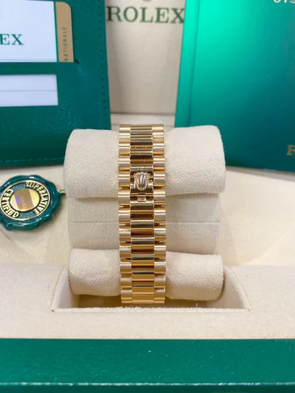【Super Clone】RLX Datejust m278278-0009 Champagne 31mm Dial President Bracelet Watch
