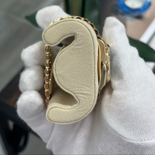 【Super Clone】RLX Datejust m278278-0011 Olive Green 31mm Dial President Bracelet Watch