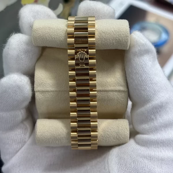 【Super Clone】RLX Datejust m278278-0011 Olive Green 31mm Dial President Bracelet Watch