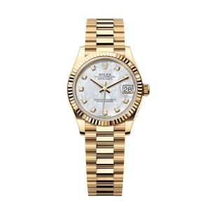 【Super Clone】RLX Datejust m278278-0020 White 31mm Dial President Bracelet Watch
