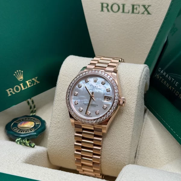 【Super Clone】RLX Datejust m278285RBR-0005 Mother-of-Pearl 31mm Dial