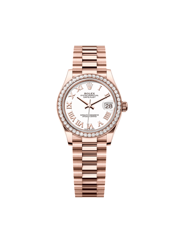 【Super Clone】RLX Datejust m278285RBR-0008 White 31mm Dial