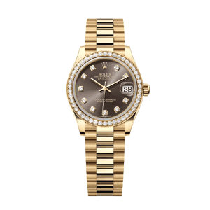 【Super Clone】RLX Datejust m278288RBR-0030 Dark Grey 31mm Dial President Bracelet Watch