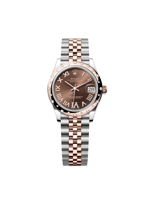 【Super Clone】RLX Datejust m278341-0003/0004 Chocolate Dial 31mm Oyster Bracelet