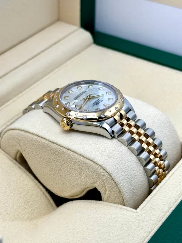 【Super Clone】RLX Datejust m278341-0025/0026 Mother-of-Pearl Dial 31mm Jubilee Bracelet