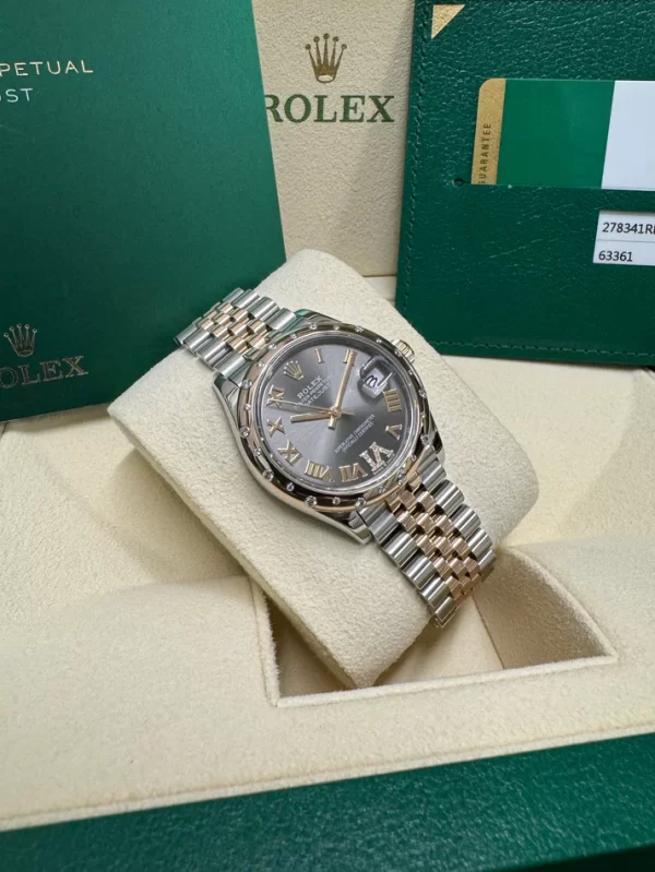 【Super Clone】RLX Datejust m278341-0029/0030 Slate Dial 31mm Dial Oyster Bracelet