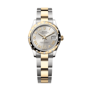 【Super Clone】RLX Datejust m278343-0003/0004 Silver Dial Yellow Rolesor Oyster Watch