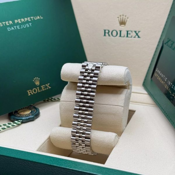 【Super Clone】RLX Datejust m278344-0005/0006 Mother-of-Pearl Dial 31mm Domed Diamond Oyster Watch