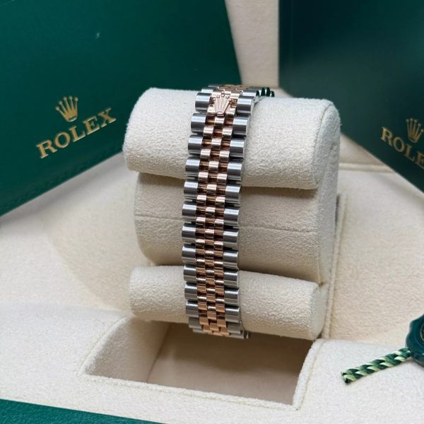 【Super Clone】RLX Datejust m278381-0015/0016 Silver Diamond Dial Diamond-Set Bezel 31mm