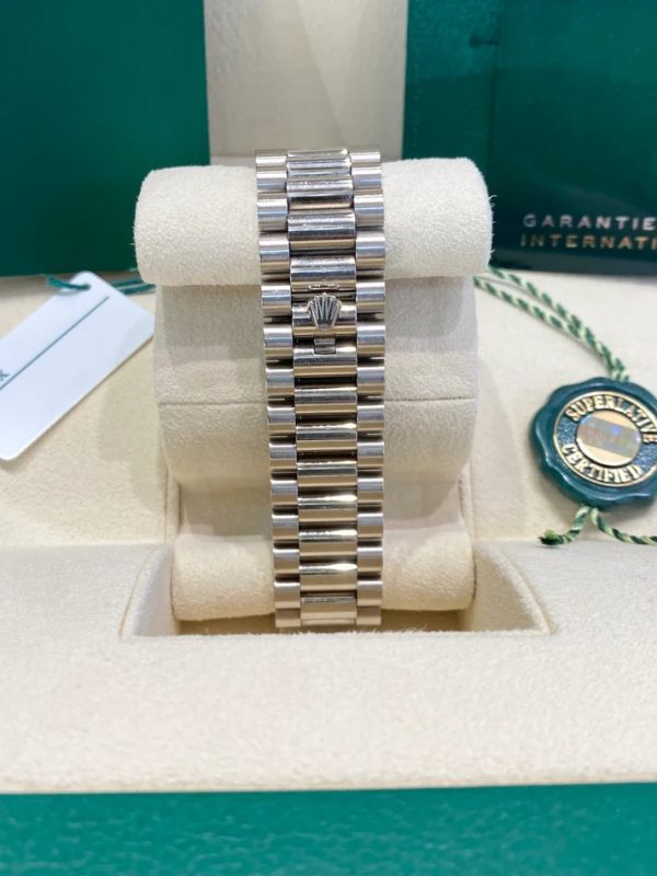 【Super Clone】RLX Day-Date 40mm Slate Diamonds Dial 228236-0013