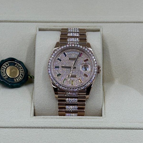 【Super Clone】RLX Day-Date M128345RBR-0042 36mm
