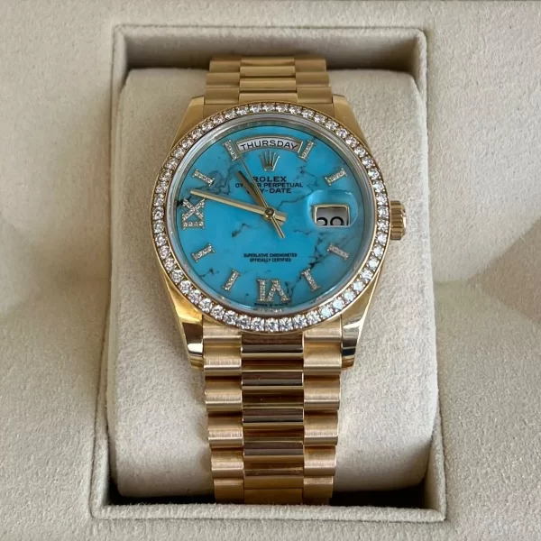 【Super Clone】RLX Day-Date M128348RBR-0037 36mm