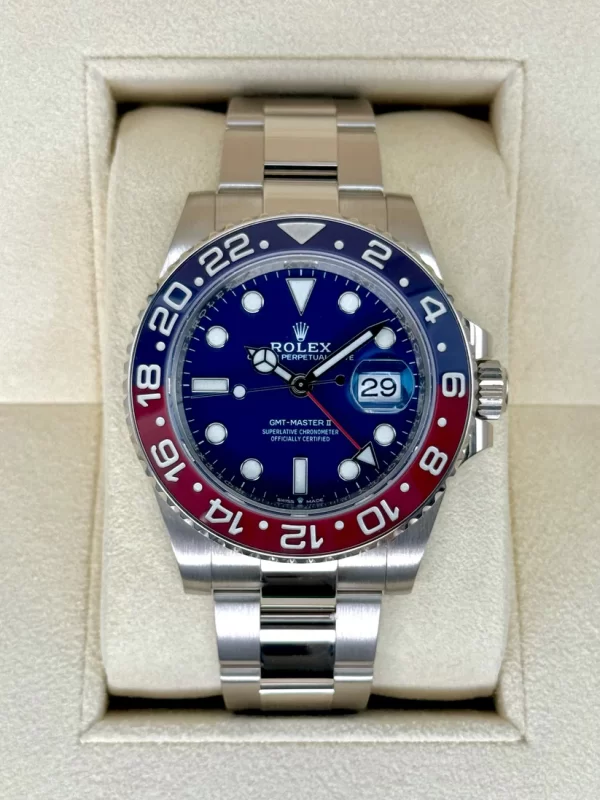 【Super Clone】RLX GMT-Master II 40mm 126719BLRO