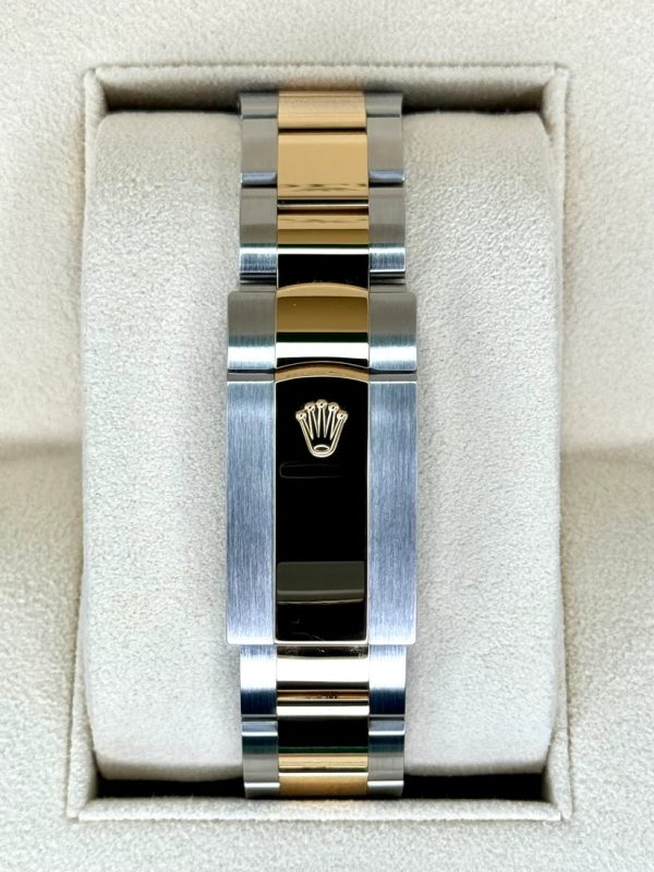 【Super Clone】RLX Sky-Dweller 42mm 336933-0005/0006 Two-Tone Yellow Gold White Dial Oyster