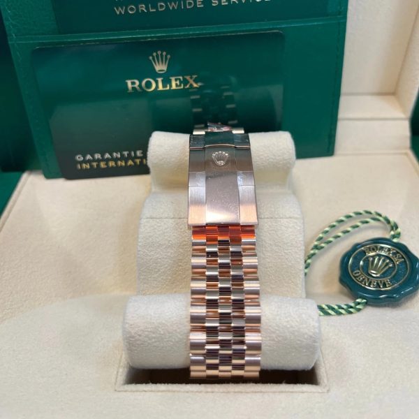 【Super Clone】RLX Sky-Dweller 42mm 336935-0002/0006 Rose Gold Chocolate Dial Jubilee
