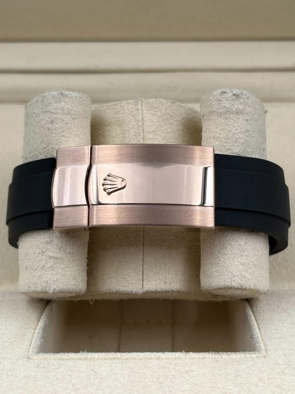【Super Clone】RLX Sky-Dweller 42mm Rose Gold White Dial Oysterflex - 336235