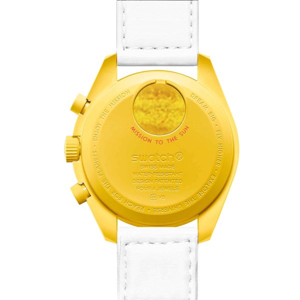 【Super Clone】Swatch x Omega SO33J100 Bioceramic Moonswatch Mission to the Sun