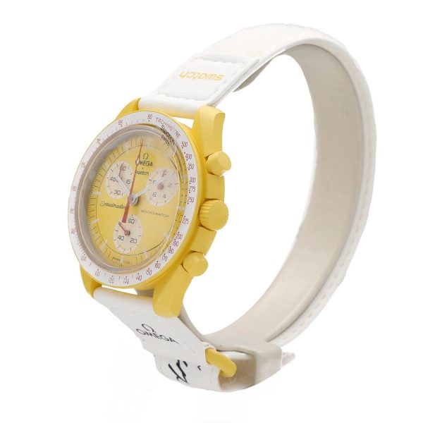 【Super Clone】Swatch x Omega SO33J100 Bioceramic Moonswatch Mission to the Sun