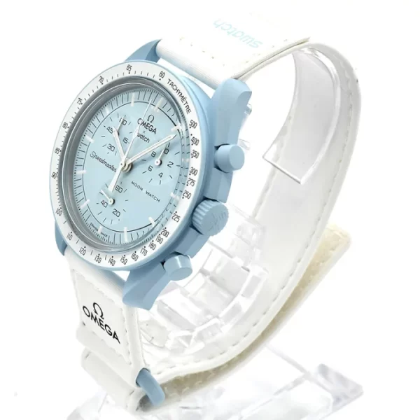 【Super Clone】Swatch x Omega SO33L100 Bioceramic Moonswatch Mission to Uranus