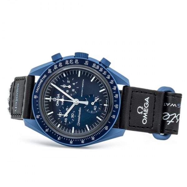 【Super Clone】Swatch x Omega SO33N100 Bioceramic Moonswatch Mission to Neptune