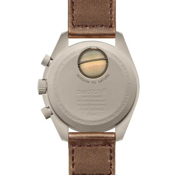 【Super Clone】Swatch x Omega SO33T100 Bioceramic Moonswatch Mission to Saturn
