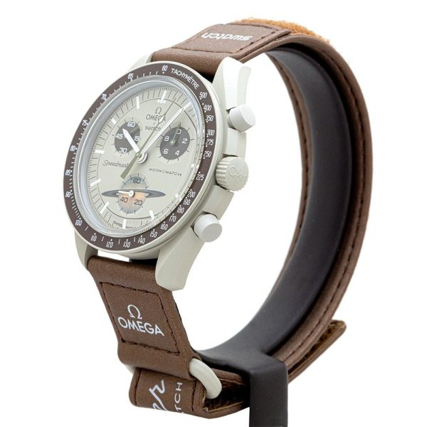 【Super Clone】Swatch x Omega SO33T100 Bioceramic Moonswatch Mission to Saturn