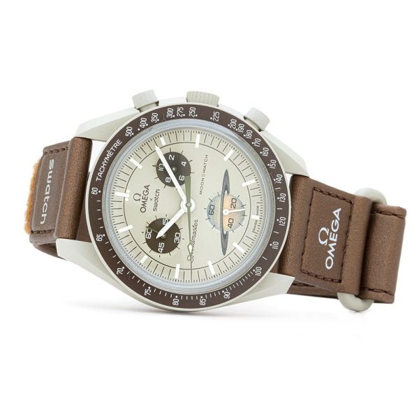 【Super Clone】Swatch x Omega SO33T100 Bioceramic Moonswatch Mission to Saturn